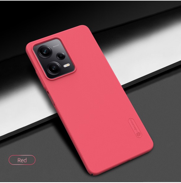 Nillkin Super Frosted Back Cover for Xiaomi Redmi Note 12 Pro 5G/Poco X5 Pro 5G Bright Red