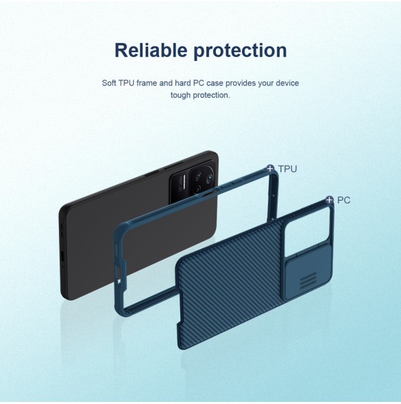 Nillkin CamShield PRO Hard Case for Poco F4 5G Black