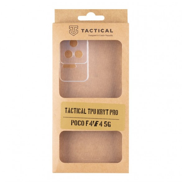 Tactical TPU Cover Poco F4/F4 5G Transparent