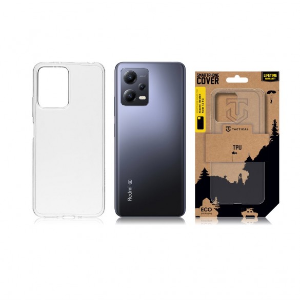 Tactical TPU Cover Transparent for Xiaomi Redmi Note 12 5G