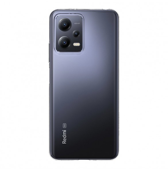 Tactical TPU Cover Transparent for Xiaomi Redmi Note 12 5G