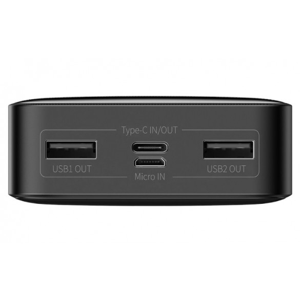 Baseus Bipow Digital Display Powerbank 20000mAh 15W Black