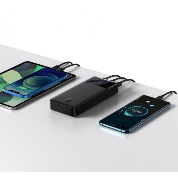Baseus Bipow Digital Display Powerbank 20000mAh 15W Black