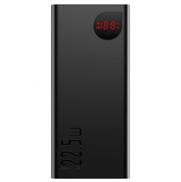 Baseus Adaman Digital Display Powerbank 20000mAh 22,5W Black
