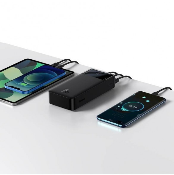 Baseus Bipow Digital Display Powerbank 30000mAh 15W Black