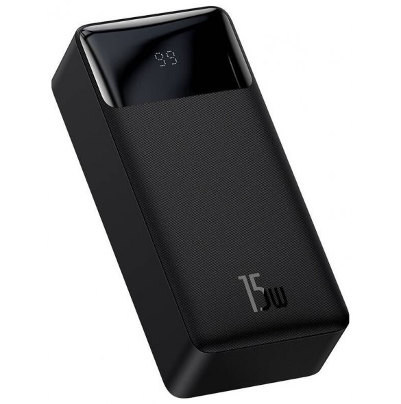 Baseus Bipow Digital Display Powerbank 30000mAh 15W Black