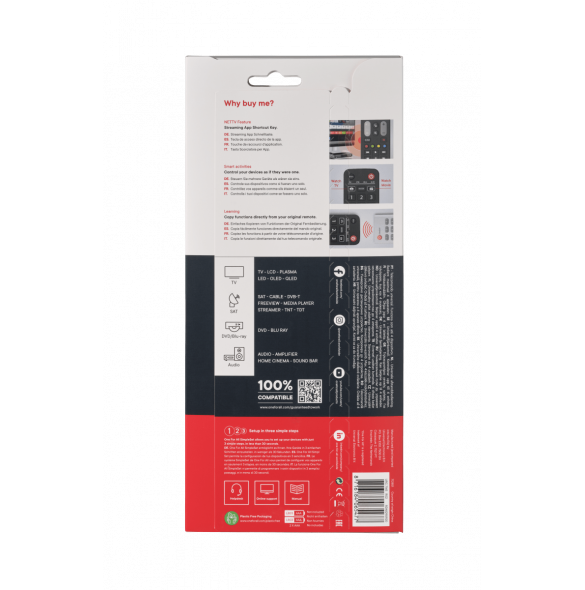 One for All URC 7145 Universal Remote Control - Evolve 4