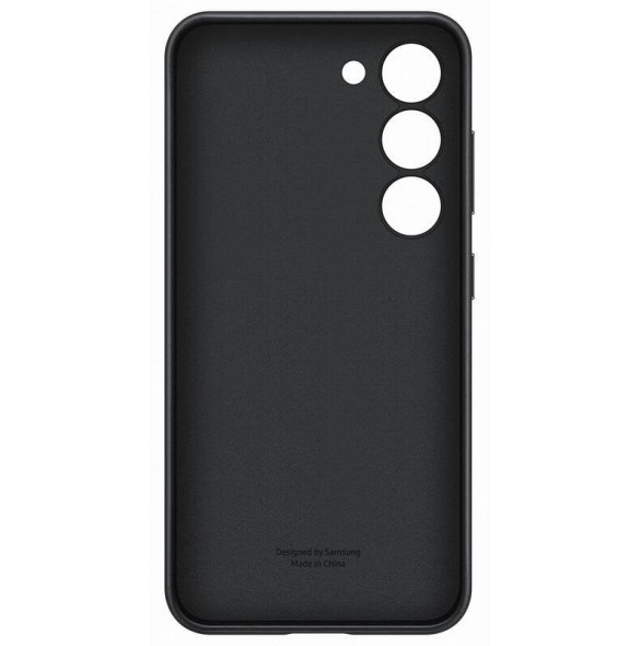 Samsung Leather Cover for Galaxy S23 Black (VS911LBE)