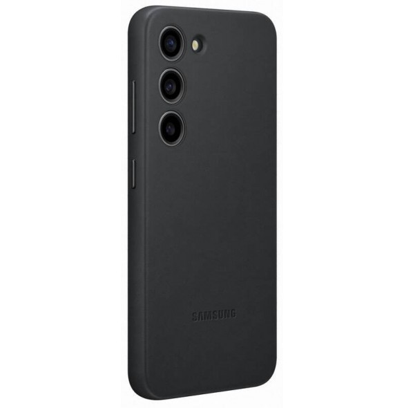 Samsung Leather Cover for Galaxy S23 Black (VS911LBE)