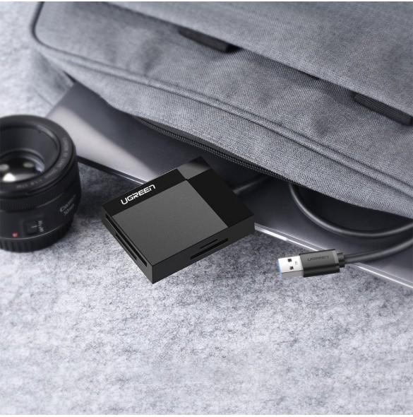 Ugreen USB 3.0 SD / micro SD / CF / MS memory card reader black