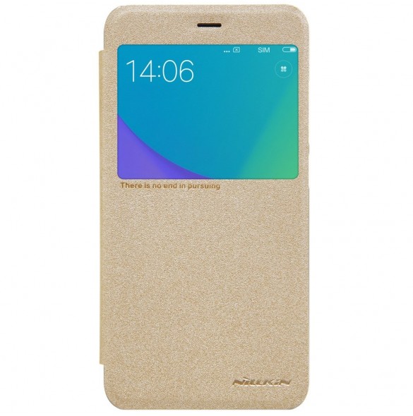Guld och väldigt snyggt skydd till Xiaomi Redmi Note 5A Prime.