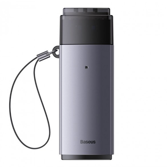 Baseus Lite Series adapter SD / TF USB card reader gray