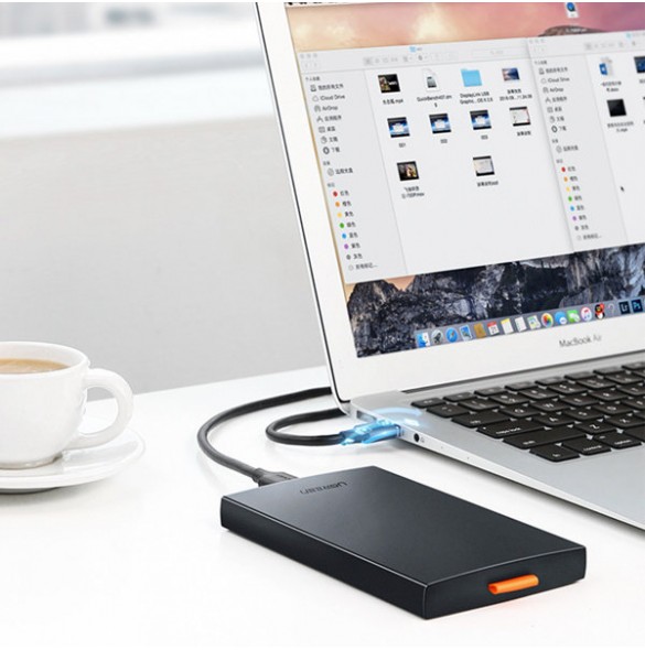 Ugreen SSD / HDD enclosure 2.5'' USB 3.0 SATA black