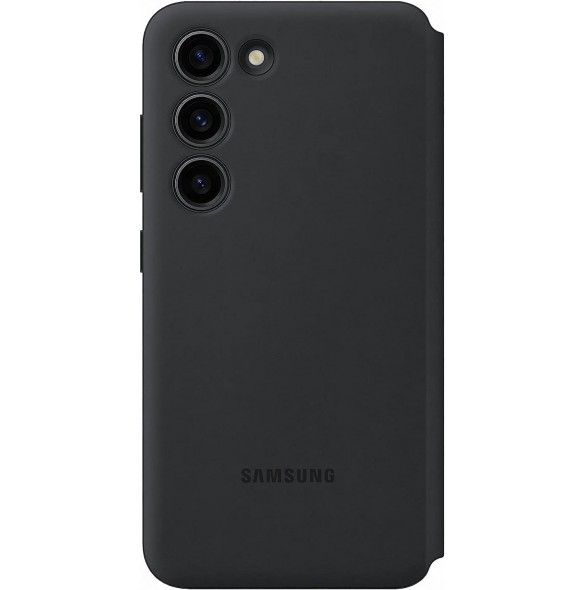 Samsung Clear View-fodral till Samsung Galaxy S23  - Svart EF-ZS911CBE