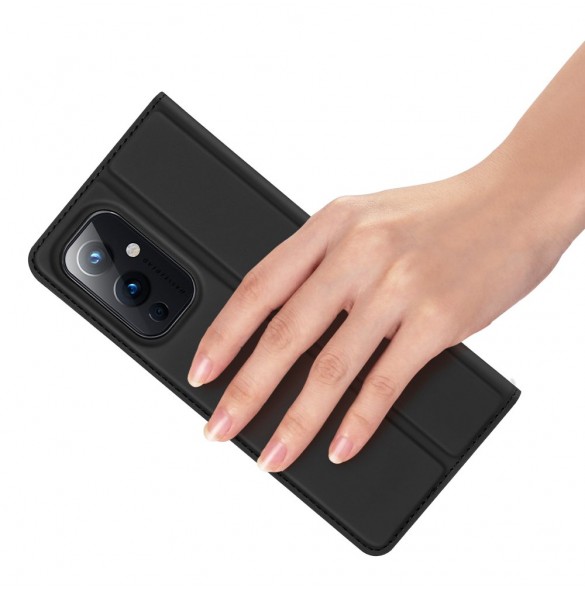 Dux Ducis Skin Pro Bookcase type case for OnePlus 9 - Svart
