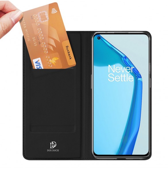 Dux Ducis Skin Pro Bookcase type case for OnePlus 9 - Svart