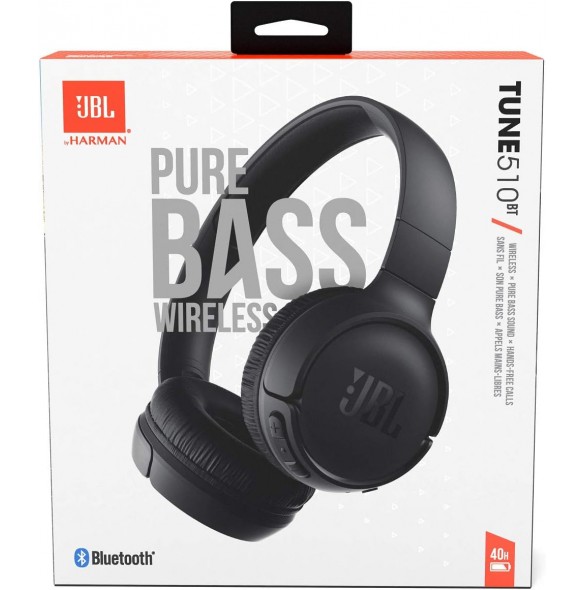 JBL Tune 510BT Bluetooth Headset Svart