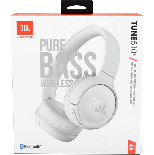 JBL Tune 510BT Bluetooth Headset - Vit