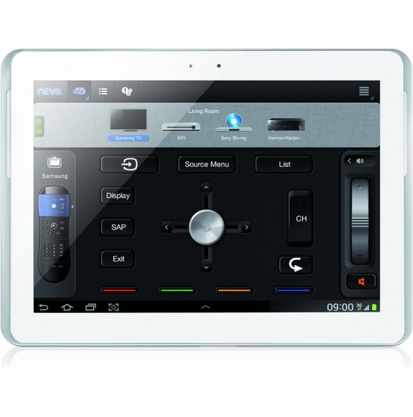One for All URC 8800 Universal Tablet Remote Control with Nevo WiFi Bridge