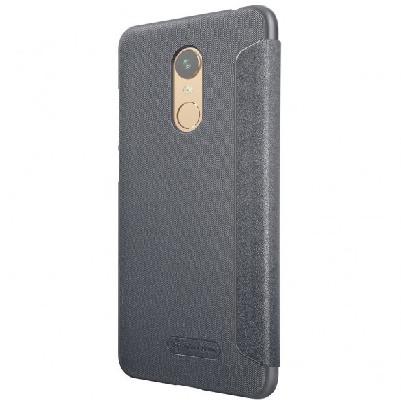 Mörkgrå och mycket snyggt skydd till Xiaomi Redmi 5 Plus / Redmi Note 5 (enstaka kamera).