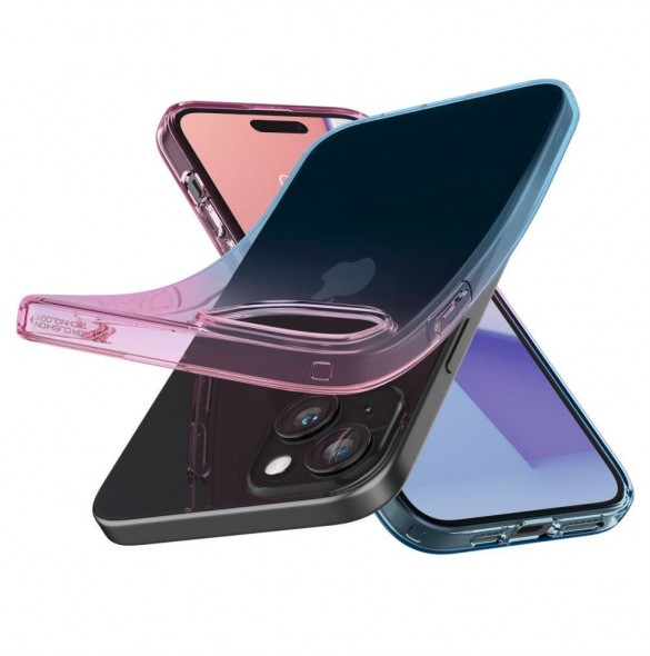 iPhone 15 cover, vaska, Spigen