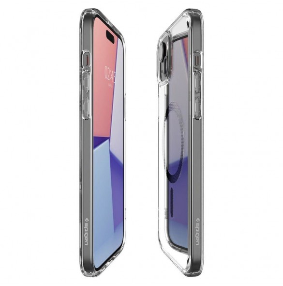 iPhone 15 cover, vaska, Spigen