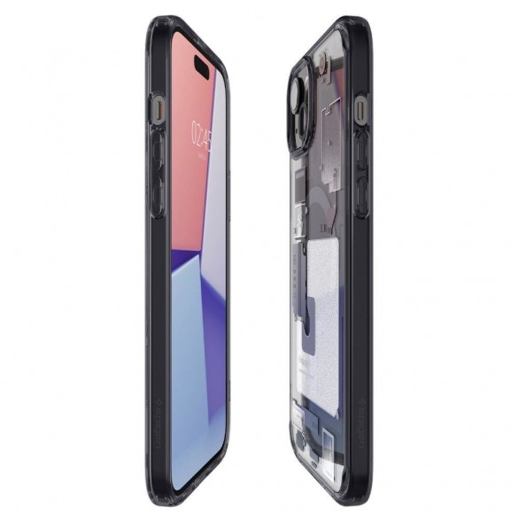 iPhone 15 cover, vaska, Spigen