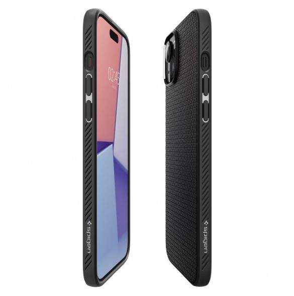 iPhone 15 cover, vaska, Spigen