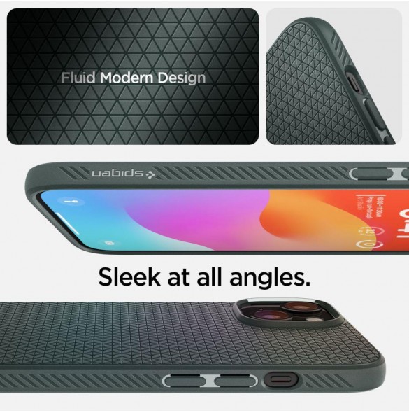 iPhone 15 cover, vaska, Spigen