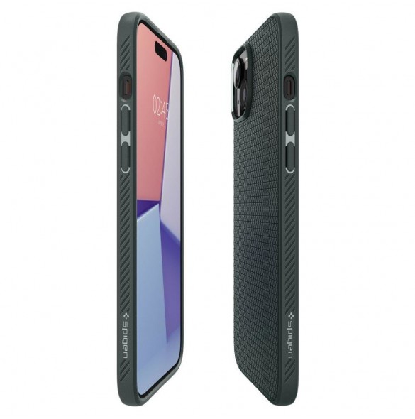 iPhone 15 cover, vaska, Spigen