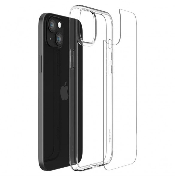 iPhone 15 cover, vaska, Spigen