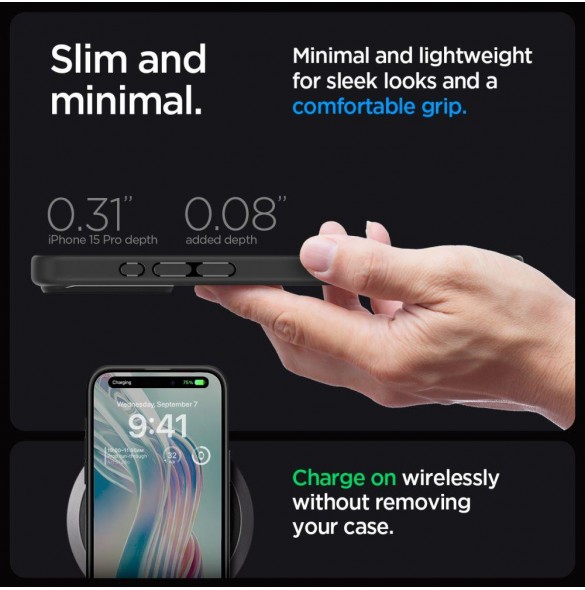 Apple, iPhone 15 Pro, vaska , cover, fodral, fodralet, skal, skyddar