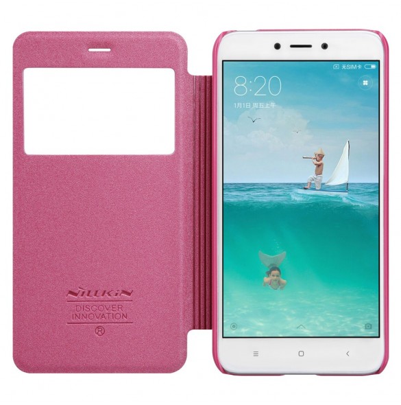 Rosa och väldigt snyggt skydd till Xiaomi Redmi 4X.