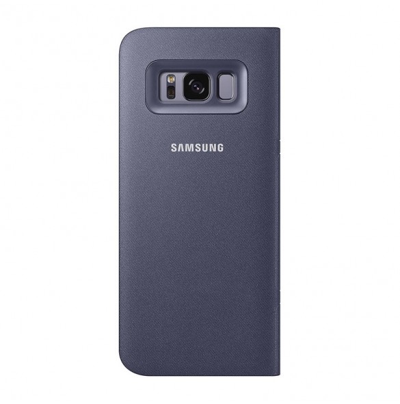 Samsung EF-NG950PVE LED View Cover Vikbart Fodral Till Samsung Galaxy S8 - Violett