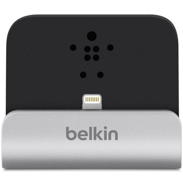 BELKIN F8J045BT LIGHTNING DOCK iPhone X, iPhone 8, iPhone 7 - SILVER