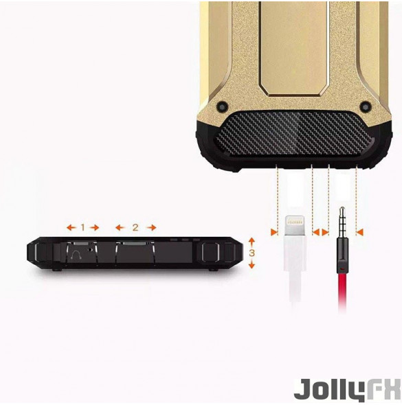 Högkvalitativ TPU + PC från JollyFX.