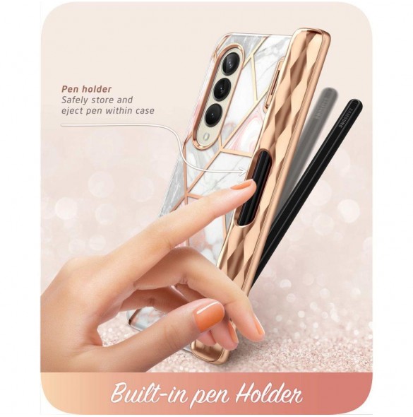 Samsung, Galaxy Z Fold 4 5G , vaska , cover, fodral, fodralet, skal, skyddar