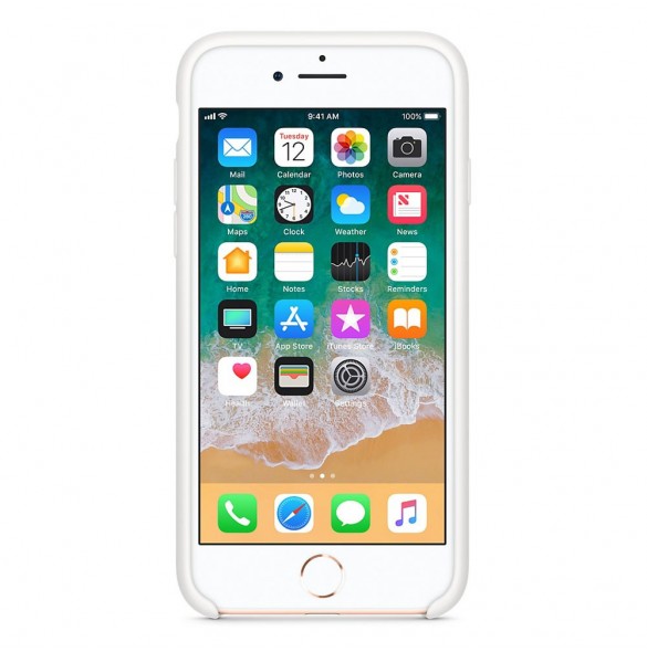 MQGL2ZM/A iPhone 7, iPhone 8 Silicone Case - Vit