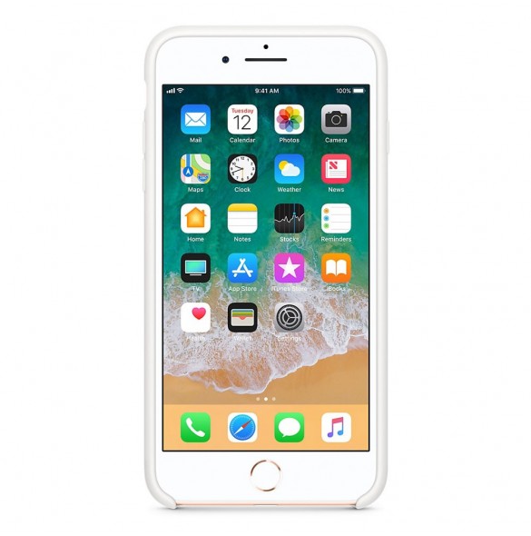 MQGX2ZM/A iPhone 7 Plus, iPhone 8 Plus Silicone Case - Vit