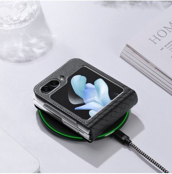 Samsung, Galaxy Z Flip5, vaska , cover, fodral, fodralet, skal, skyddar