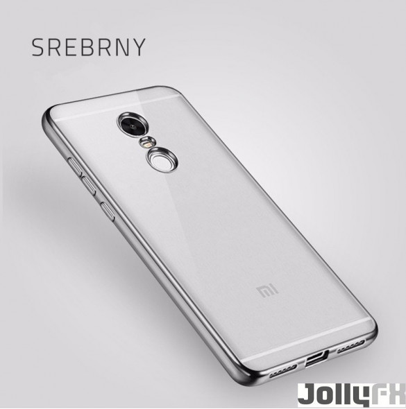 Silver och väldigt snyggt skydd för Xiaomi Redmi Note 4 (MediaTek).