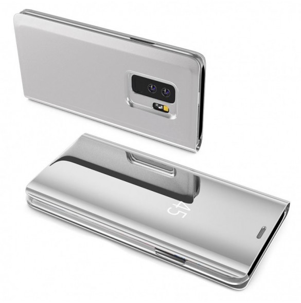 JollyFX Clear View Väska till Samsung Galaxy S8 Plus G955 - Silver