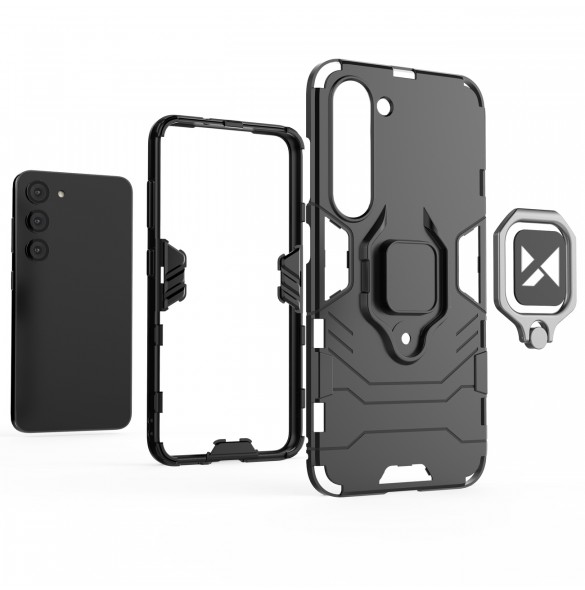 Galaxy S23+, cover, vaska , cover, fodral, fodralet, skal, skyddar, glas