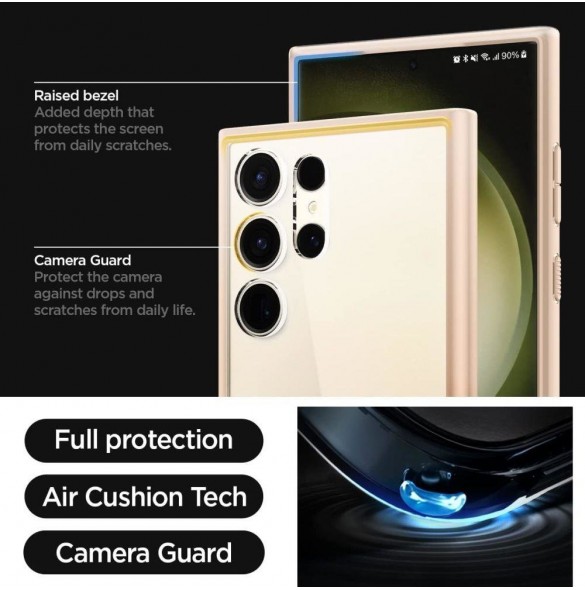 Galaxy S23 Ultra, cover, vaska , cover, fodral, fodralet, skal, skyddar, glas