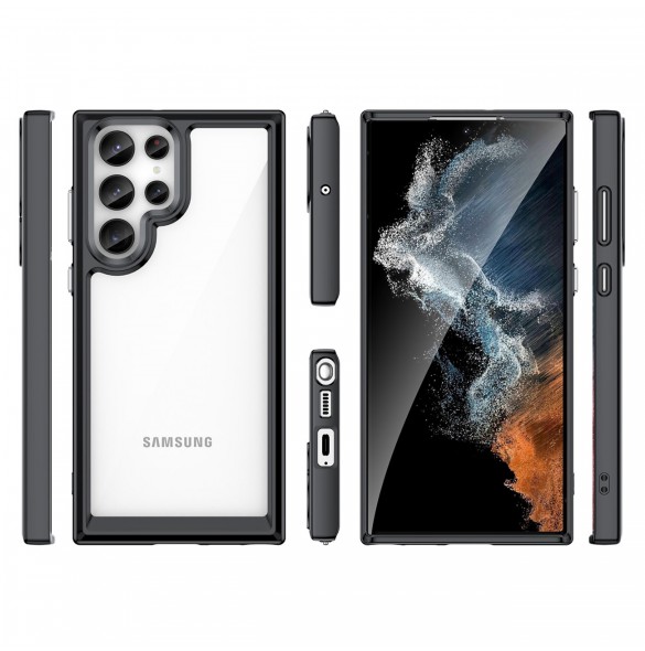 Galaxy S23 Ultra, cover, vaska , cover, fodral, fodralet, skal, skyddar, glas