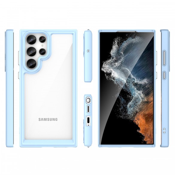 Galaxy S23 Ultra, cover, vaska , cover, fodral, fodralet, skal, skyddar, glas
