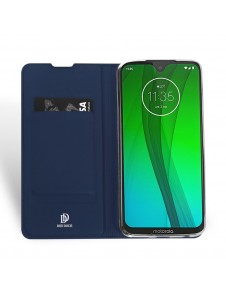 Blå och väldigt snyggt skydd Motorola Moto G7 / G7 Plus.