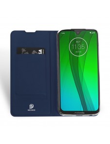 Blå och väldigt snyggt skydd Motorola Moto G7 / G7 Plus.