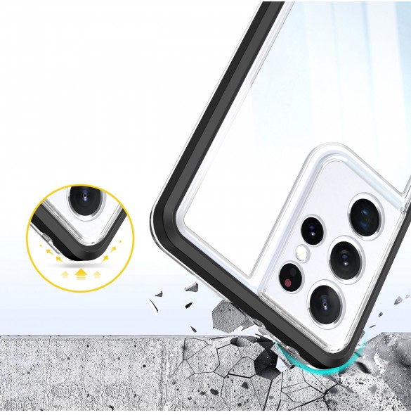 Galaxy S23 Ultra, cover, vaska , cover, fodral, fodralet, skal, skyddar, glas