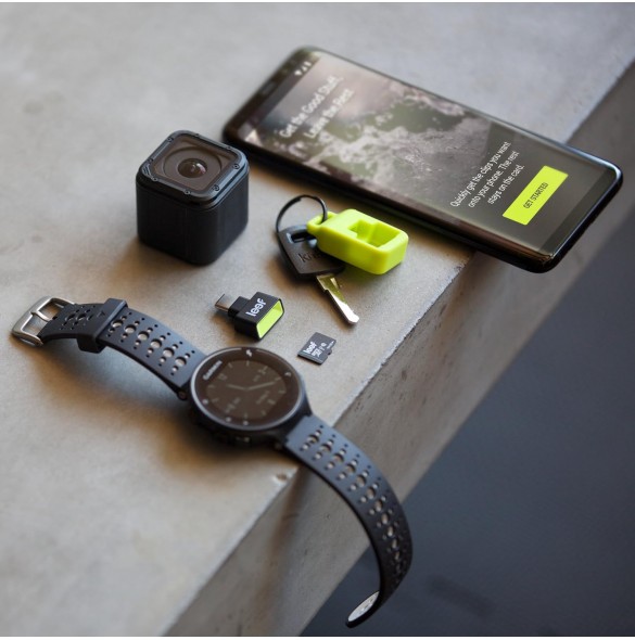 Leef LACC 00KK000 A1 "Access C USB MicroSD-kortläsare Svart